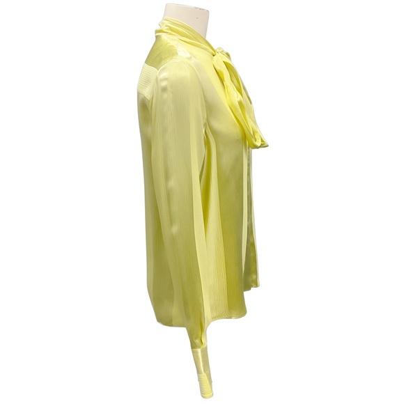 STELLA MCCARTNEY 2024 LIME SORBET TIE SHIRT - Picture 2 of 5